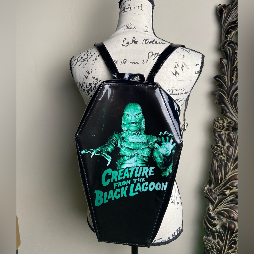 Creature From the Black Lagoon Coffin Backpack ⚰️